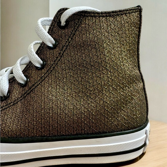 Converse Chuck Taylor All Star Sparkle, Big Kids Size 3.5 - Picture 3 of 9